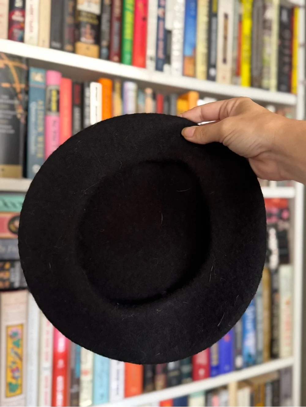 Vintage Classic Black Wool Beret - Picture 6 of 6